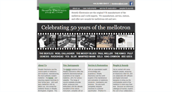 Desktop Screenshot of mellotronics.com